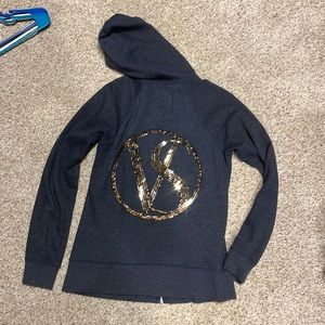 Victoria Secrets zip up hoodie